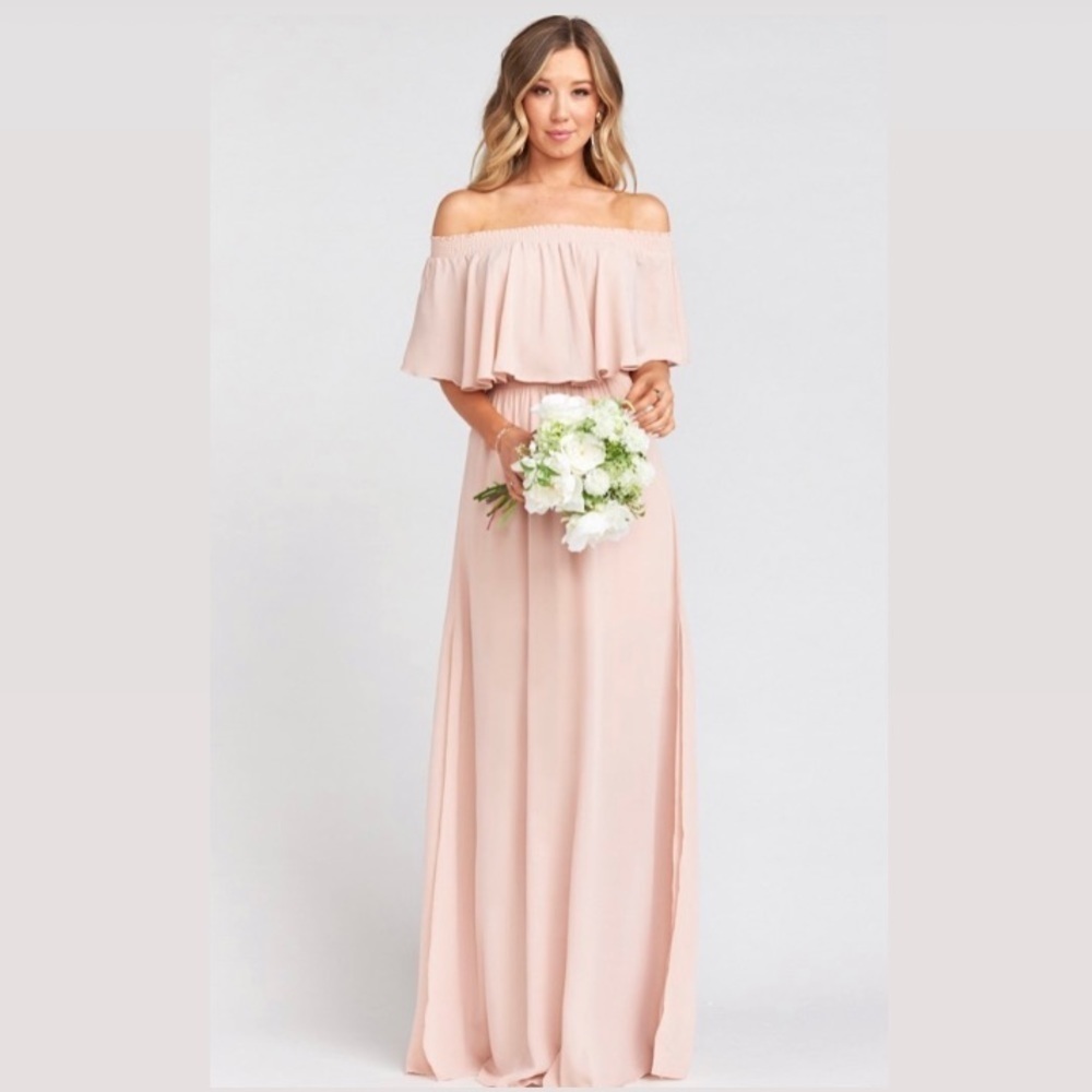 Show Me Your MuMu Hacienda MaXi Dress/ Dusty Blush